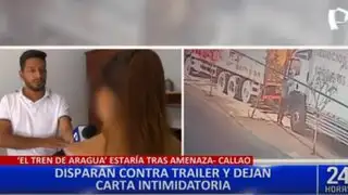 Callao: empresarios reciben amenazas de delincuentes vinculados al “Tren de Aragua”