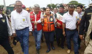 Presidenta Boluarte supervisa acciones de emergencia en regiones azotadas por intensas lluvias