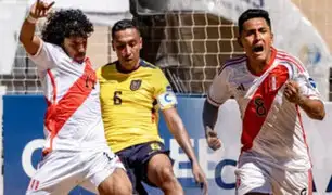 Fútbol Playa: Perú vence 6-5 a Ecuador por Copa América