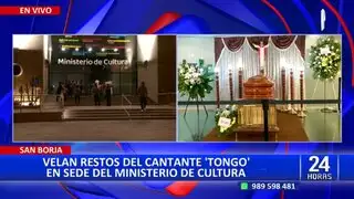 Velorio de Tongo es realizado en sede del Ministerio de Cultura
