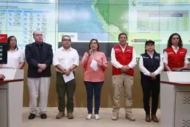 Premier Alberto Otárola advirtió que el día 14 va a caer una lluvia fuerte en Lima