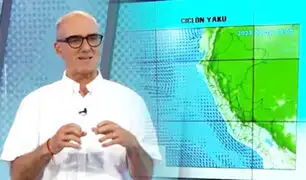 El hombre del tiempo Abraham Leví explicó sobre el ciclón Yaku