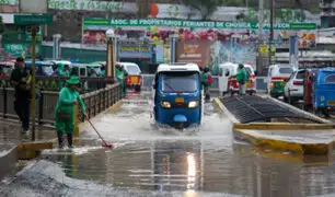 Alcalde López Aliaga: Municipio de Lima e Indeci coordinan acciones para mitigar efectos de lluvias