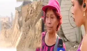 Reportera llora mientras entrevistaba a mujer que perdió su casa en pleno enlace en vivo