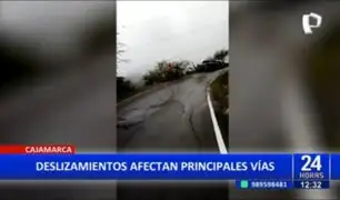 Ciclón Yaku: Desbordes de riachuelos y activación de quebradas destruyen vías  en Cajamarca