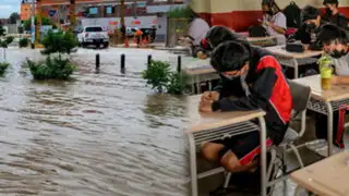 Gobierno suspende clases escolares y universitarias por 24 horas en Lima y Callao debido a fuertes lluvias