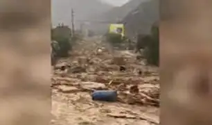 Emergencia en Cieneguilla: quebrada río Seco se activa y origina aparatosos deslizamientos