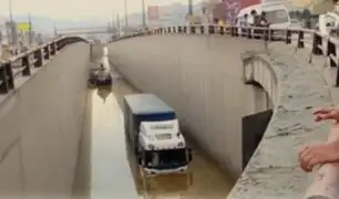 Denuncian que vías rápidas de Lima no cuentan con sistema de drenaje