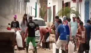 Punta Hermosa: voluntarios llegan para ayudar a limpiar calles y viviendas de familias afectadas