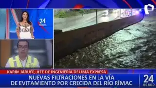 Lima Expresa descarta debilitamiento de los muros del rio Rímac pese a tener filtraciones