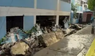 Hay 3 centros educativos dañados por los huaicos, informa alcalde de Chaclacayo