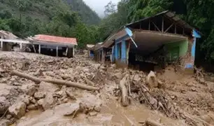 Ejecutivo declara en emergencia 33 distritos de 4 regiones afectadas por lluvias intensas
