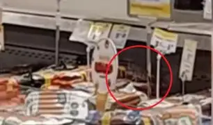 Chorrillos: cliente capta a roedor corriendo sobre embutidos en Metro