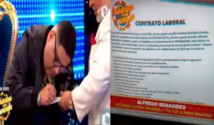 ¿Ya está en Panamericana Televisión? Alfredo Benavides firmó 'contrato' con Andrés Hurtado