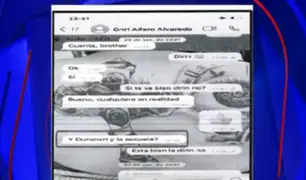Estos son los chats que confirmarían la estrecha relación ente "El Español" y el comandante Alfaro