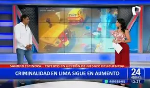 Sandro Espinoza: "El cobro de cupos se ha sociabilizado"