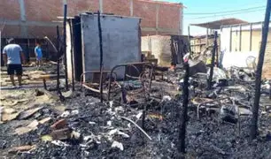 Vecinos con graves quemaduras: incendio arrasa viviendas de pueblo joven en Nuevo Chimbote