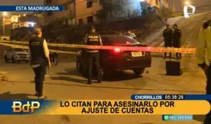 A sangre fría: asesinan a balazos a un hombre dentro de su automóvil en Chorrillos