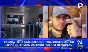 Fiscalía realiza diligencias en Migraciones por carnet otorgado a "El Español"
