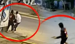 Joven es asaltada en “Manada” en paradero de SJM
