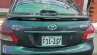 Detienen a jefe de Escuadrón de Emergencia PNP por tener auto con placas clonadas