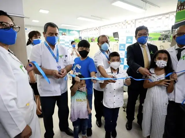 EsSalud inauguró Sala de Hospitalización de Trasplante Pediátrico del Hospital Rebagliati