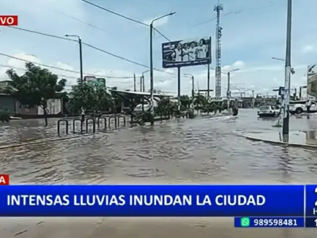 Piura: intensas lluvias dejan la ciudad inundada y más de 2 mil viviendas afectadas