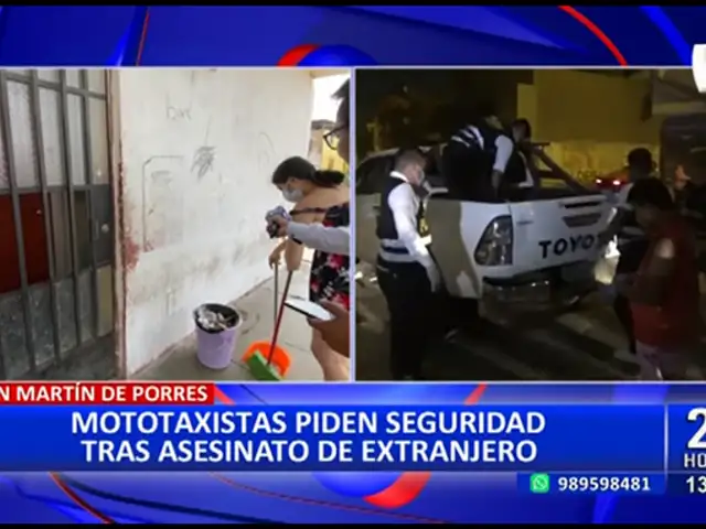 SMP: Mototaxistas piden seguridad tras constante cobro de cupos