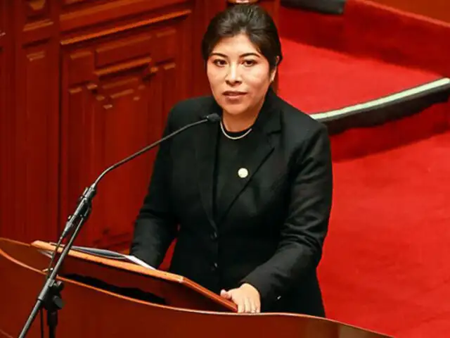 Ministerio Público exhorta al Congreso tramitar impedimento de salida del país contra Betssy Chávez