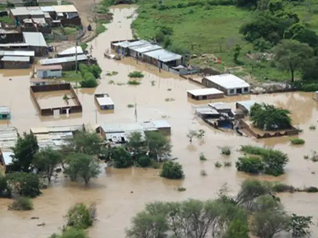 Declaran en emergencia nacional de nivel 5 los departamentos de Tumbes, Piura y Lambayeque