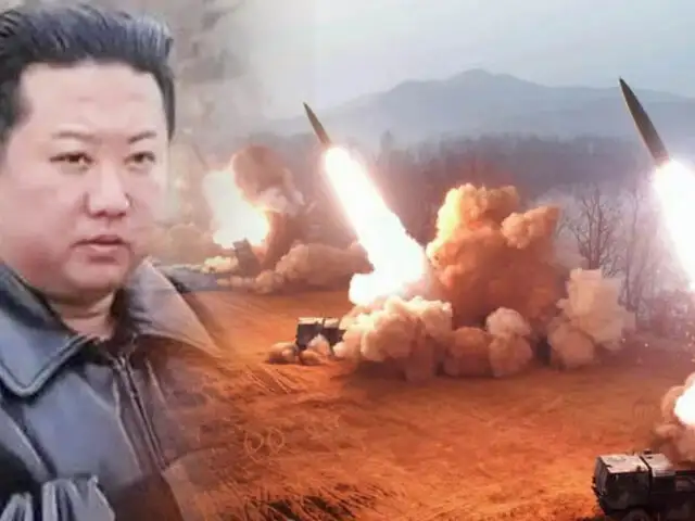 Corea del Norte dispara al menos seis misiles de corto alcance