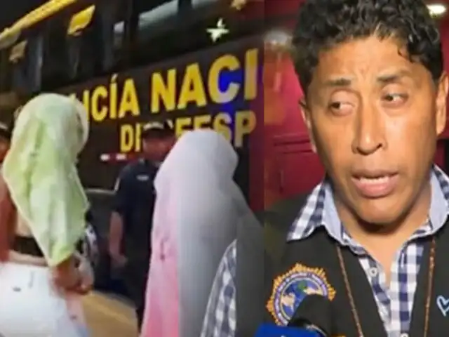 Detienen a 12 sujetos en operativo policial contra la trata de personas en el Cercado de Lima