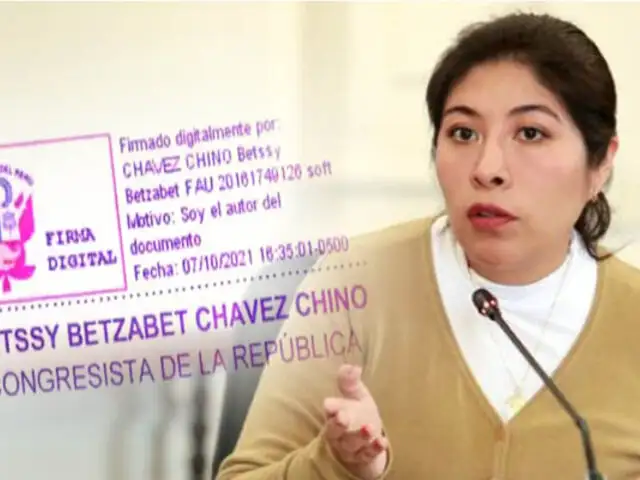 Betssy Chávez cobrándole doble al Estado, recibió como congresista y cuando era ministra
