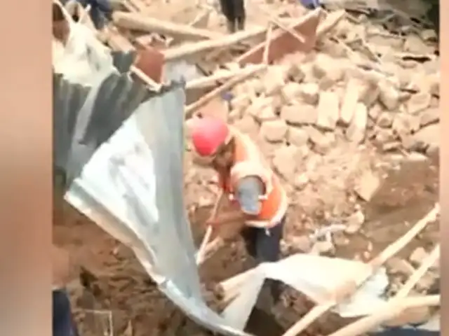 Piura: hermanitos de 5 y 7 años mueren sepultados tras derrumbe de casa por huaico