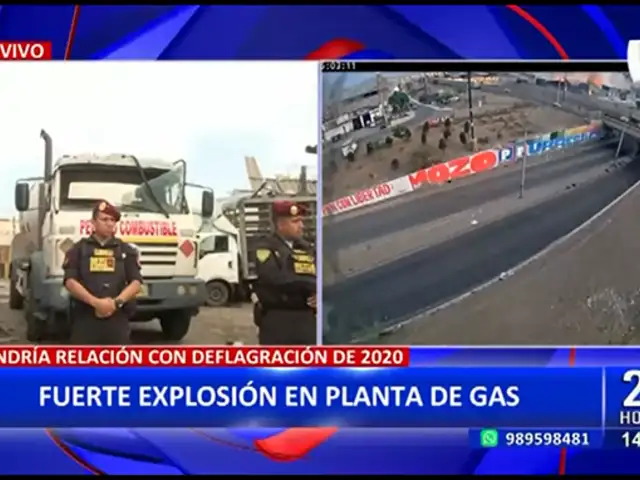 VES: Clausuran empresa de gas clandestina tras fuerte explosión dentro de su planta