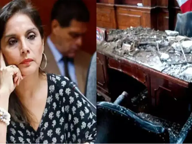 No hay heridos: se desploma parte del techo del despacho de la congresista Patricia Juárez