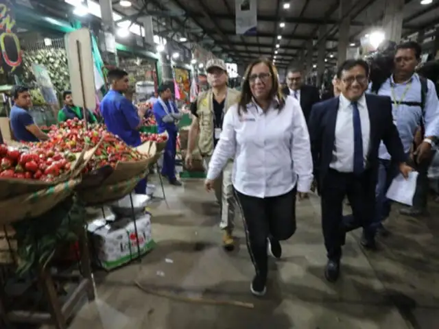 Ministra Paredes: Mercados mayoristas están abastecidos, hoy ingresaron 10,000 toneladas de alimentos