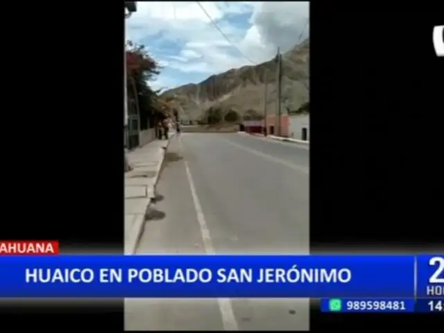 Impactantes Imágenes: Huayco en San Jerónimo afecta a vecinos y se lleva un poste