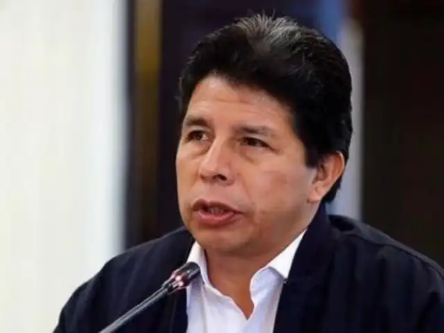 PJ admite apelación de Pedro Castillo contra resolución en su contra