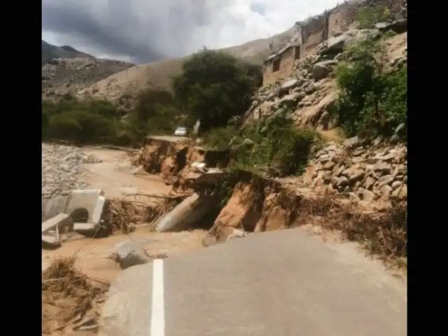 Ciclón Yaku: activación de quebradas en Ayacucho aísla 6 distritos de Lucanas