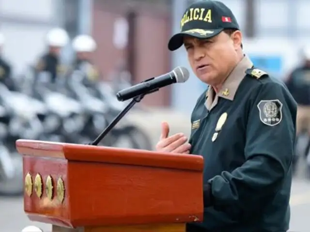 PNP informa que Raúl Alfaro se encuentra en despacho del comando general de la Policía