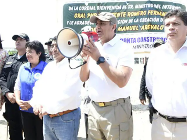 Ministro Vicente Romero: Cambio en Comandancia General de la PNP fortalece la institución