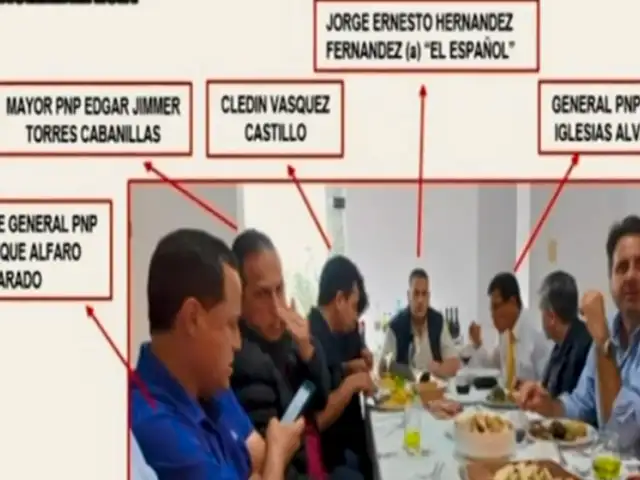 Foto confirma cercanía del comandante Raúl Alfaro con "El Español"