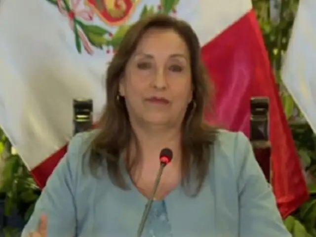 Dina Boluarte anuncia que su Gobierno impulsará construcción de la Línea 3 del Metro de Lima