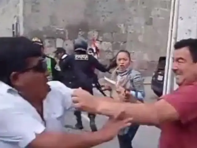 Congresista Edwin Martínez denunció a sujetos que lo agredieron  en Arequipa