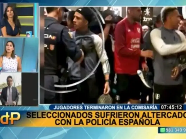 Policía de España agrede a Selección Peruana: más detalles sobre el escándalo que involucra a jugadores