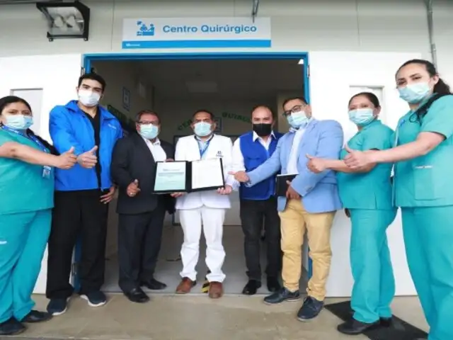 Cajamarca: Hospital de Chota obtiene categoría II-1 y ya realiza intervenciones quirúrgicas