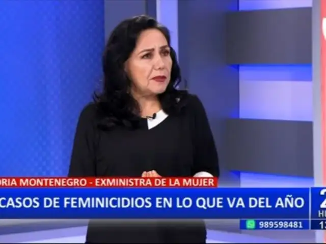 Gloria Montenegro: "Para 33 millones de peruanos tenemos solamente 700 psiquiatras"