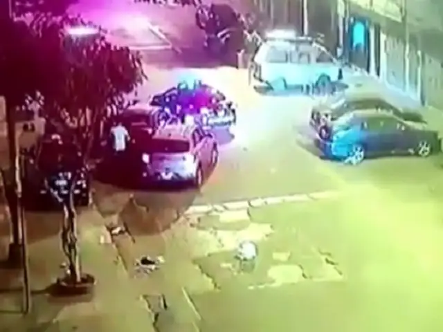 La Victoria: pareja es atropellada y vecinos atrapan a conductor que intentó darse a la fuga