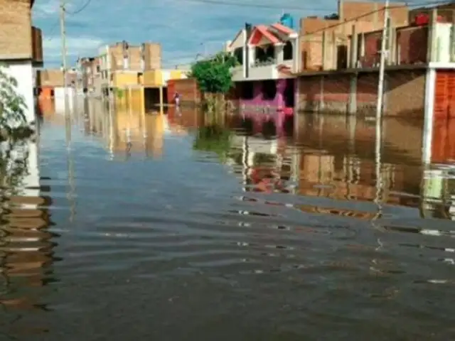 Alerta en Chiclayo: calles y avenidas amanecen inundadas tras soportar lluvia torrencial